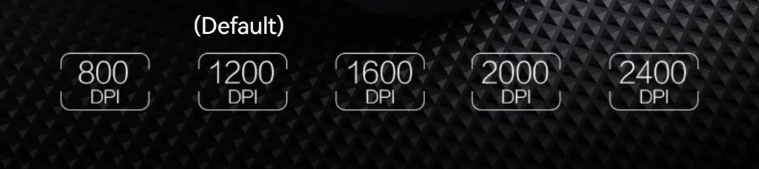 Inphic A9 Explorer V2 Three-mode Gaming Mouse Indicator DPI Adjustable Macro-driver Ergonomics 12000DPI   1000Hz rate of return