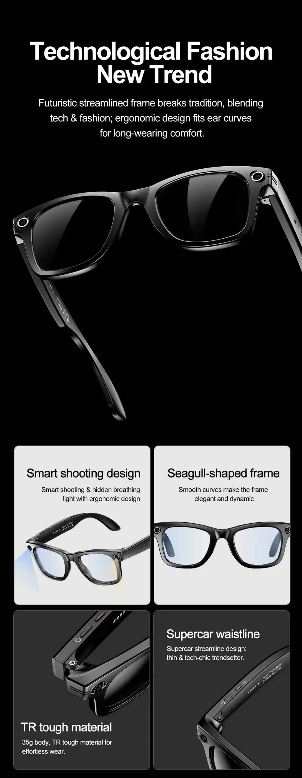 2025 New For Xiaomi Smart Glasses Photography Video AI Intelligent Interactive Translation Smart Sunglasses IOS Andirod Glasses